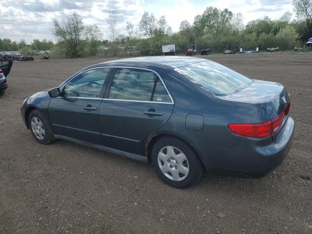 1HGCM56425A099058 - 2005 HONDA ACCORD LX GREEN photo 2