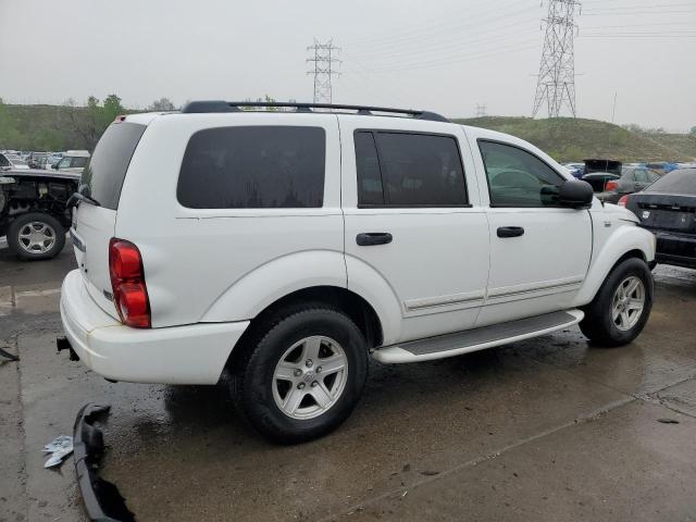 1D4HB58D04F191345 - 2004 DODGE DURANGO LIMITED WHITE photo 3