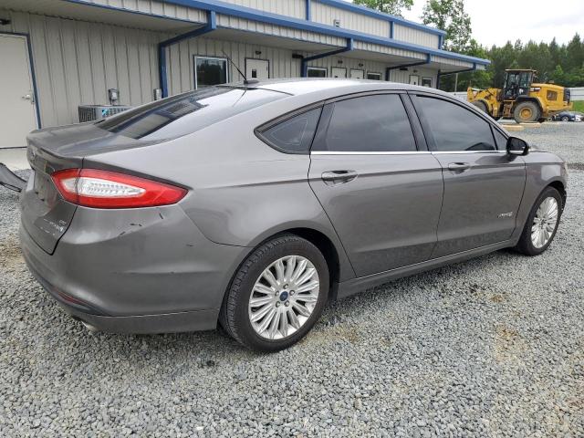 3FA6P0LU2DR276034 - 2013 FORD FUSION SE HYBRID GRAY photo 3