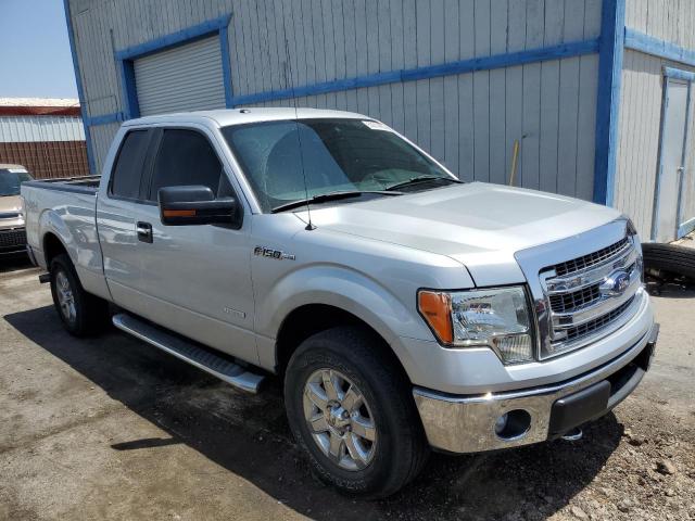 1FTFX1ET8DKF72751 - 2013 FORD F150 SUPER CAB SILVER photo 4