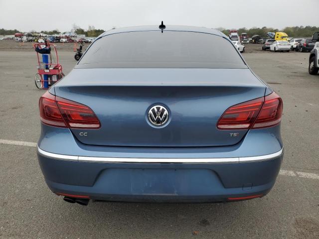 WVWBP7AN6GE518473 - 2016 VOLKSWAGEN CC BASE BLUE photo 6