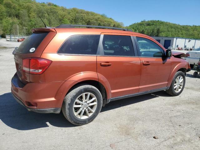 3C4PDCBGXET204782 - 2014 DODGE JOURNEY SXT ORANGE photo 3