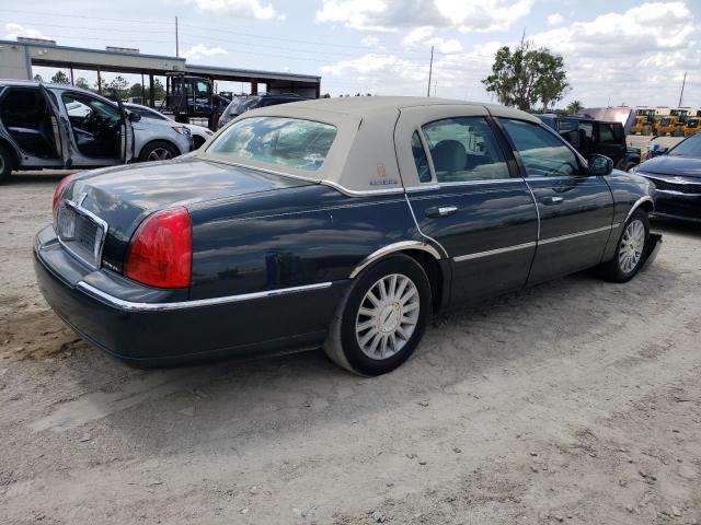 1LNHM81W63Y638540 - 2003 LINCOLN TOWN CAR EXECUTIVE GREEN photo 3