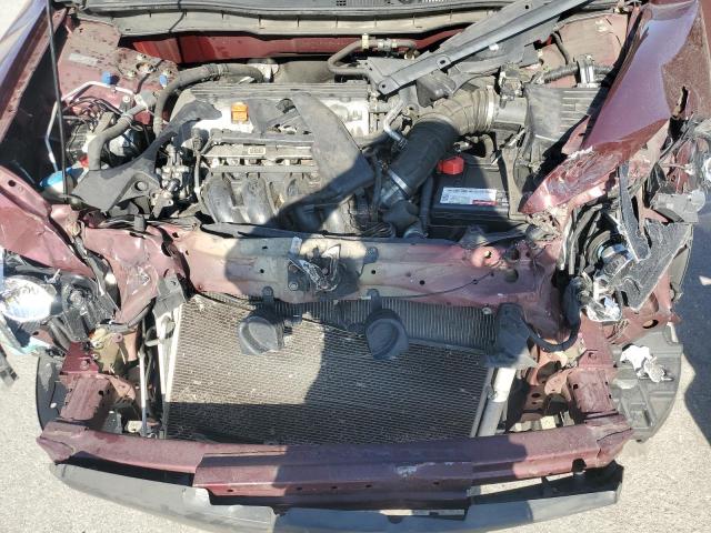 1HGCP2F3XCA144404 - 2012 HONDA ACCORD LX BURGUNDY photo 11