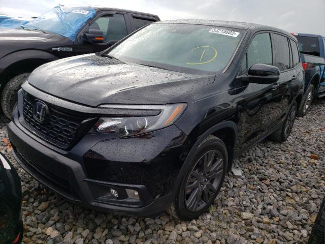 5FNYF7H55LB005775 - 2020 HONDA PASSPORT EXL BLACK photo 1