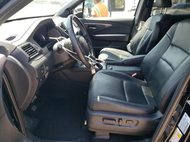 5FNYF7H55LB005775 - 2020 HONDA PASSPORT EXL BLACK photo 7