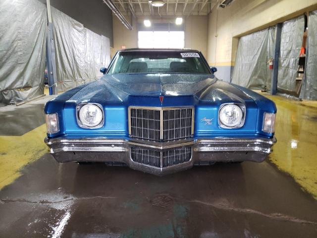 2K57T2P204960 - 1972 PONTIAC GRAND PRIX 蓝色 照片 5