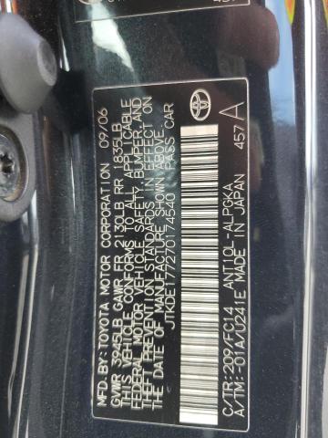 JTKDE177270174540 - 2007 TOYOTA SCION TC 黑色 照片 13