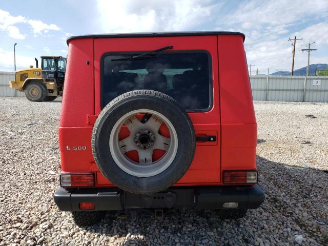 WDCYR49E82X126772 - 2002 MERCEDES-BENZ G 500 RED photo 6