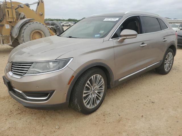 2LMPJ6LRXJBL31743 - 2018 LINCOLN MKX RESERVE Kahverengi fotoğraf 1