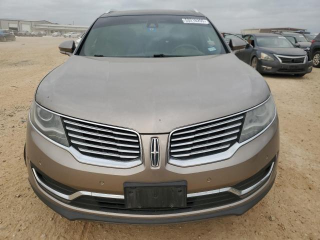 2LMPJ6LRXJBL31743 - 2018 LINCOLN MKX RESERVE Kahverengi fotoğraf 5