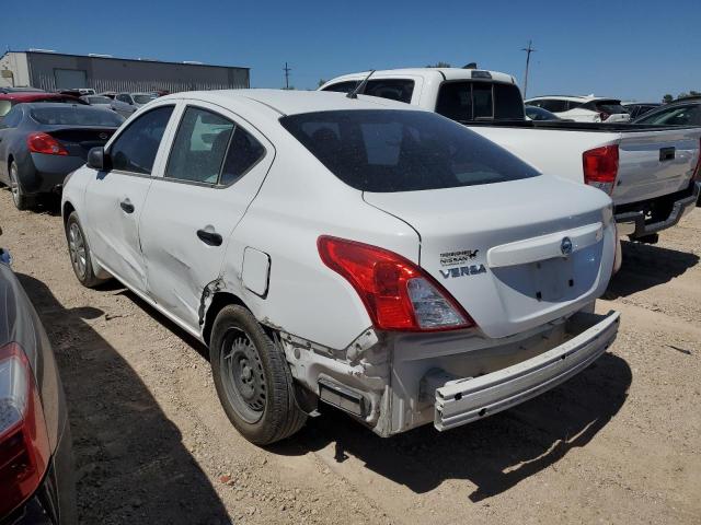 3N1CN7AP1FL867814 - 2015 NISSAN VERSA S WHITE photo 2