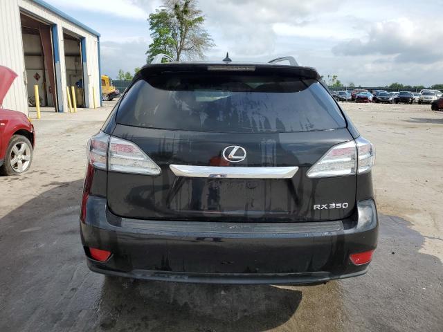 2T2BK1BA4BC085430 - 2011 LEXUS RX 350 BLACK photo 6