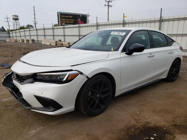 19XFL2H87NE019571 - 2022 HONDA CIVIC SPORT 白色 照片 1