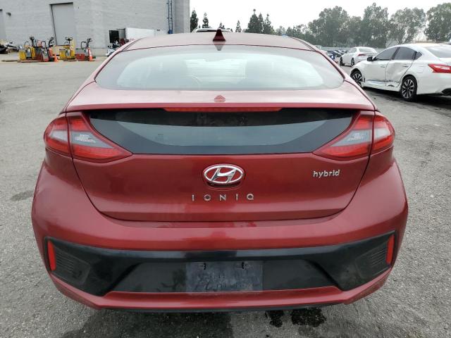 KMHC85LC2KU124304 - 2019 HYUNDAI IONIQ LIMITED RED photo 6