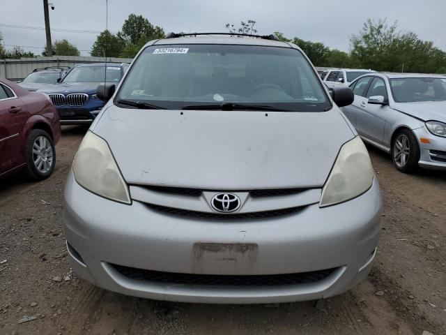 5TDZK23C38S177248 - 2008 TOYOTA SIENNA CE SILVER photo 5