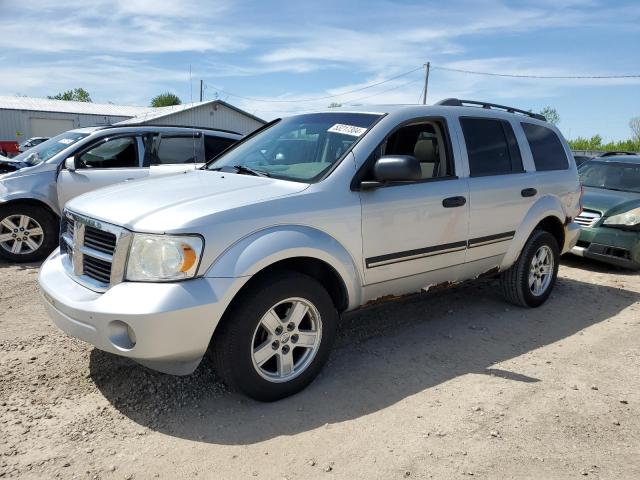 1D8HB48N18F115320 - 2008 DODGE DURANGO SLT SILVER photo 1