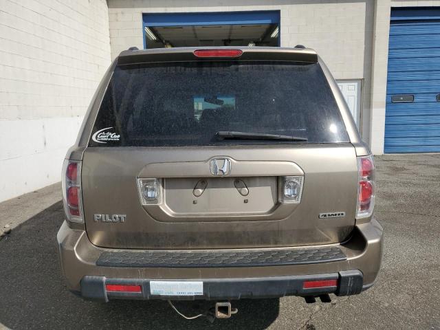 5FNYF18608B019547 - 2008 HONDA PILOT EXL TAN photo 6