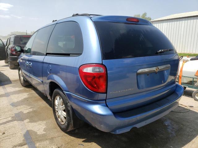 2A4GP54LX7R168234 - 2007 CHRYSLER TOWN & COU TOURING ლურჯი ფოტო 2