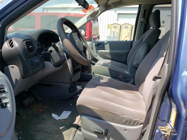 2A4GP54LX7R168234 - 2007 CHRYSLER TOWN & COU TOURING ლურჯი ფოტო 7