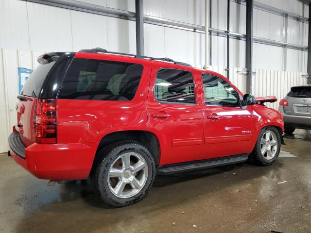 1GNSKBE01DR205617 - 2013 CHEVROLET TAHOE K1500 LT RED photo 3