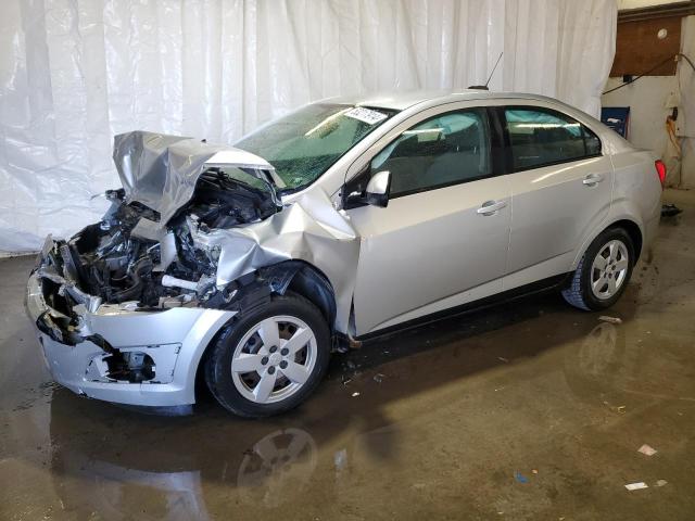 1G1JA5SH6F4146284 - 2015 CHEVROLET SONIC LS ვერცხლისფერი ფოტო 1