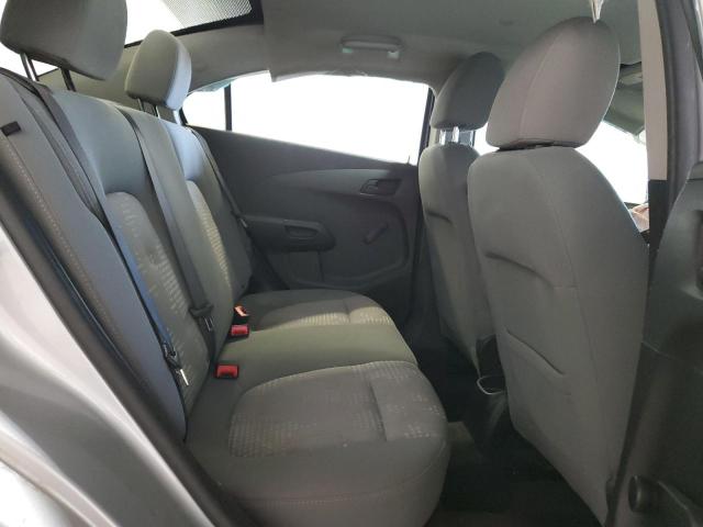 1G1JA5SH6F4146284 - 2015 CHEVROLET SONIC LS ვერცხლისფერი ფოტო 10