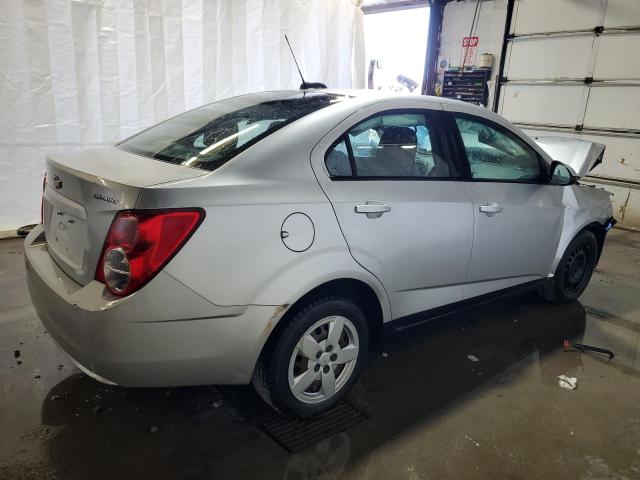 1G1JA5SH6F4146284 - 2015 CHEVROLET SONIC LS ვერცხლისფერი ფოტო 3