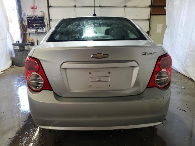 1G1JA5SH6F4146284 - 2015 CHEVROLET SONIC LS ვერცხლისფერი ფოტო 6