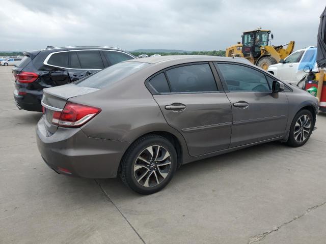 2HGFB2F98DH549468 - 2013 HONDA CIVIC EXL BROWN photo 3