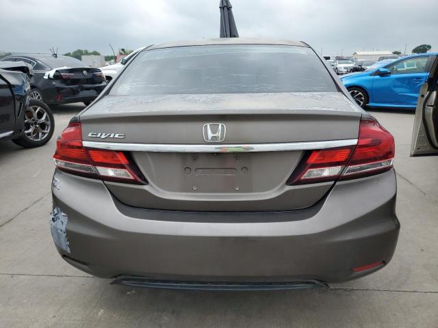 2HGFB2F98DH549468 - 2013 HONDA CIVIC EXL BROWN photo 6
