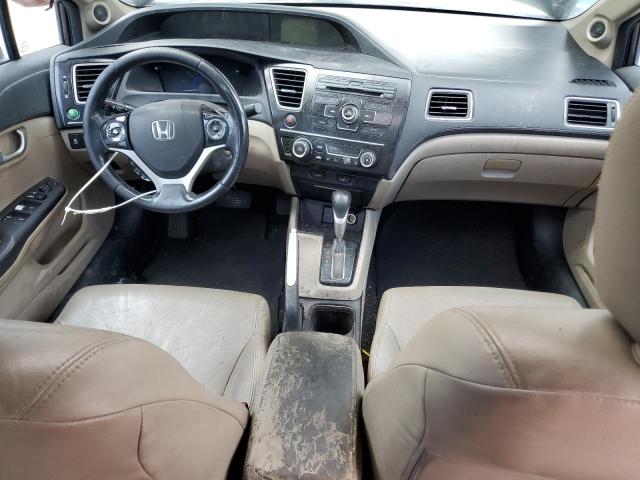 2HGFB2F98DH549468 - 2013 HONDA CIVIC EXL BROWN photo 8