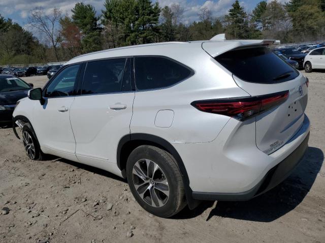 5TDGZRBH7NS585112 - 2022 TOYOTA HIGHLANDER XLE Ağ foto 2