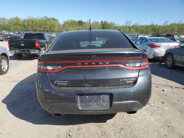 1C3CDFCH7DD135503 - 2013 DODGE DART LIMITED BLACK photo 6