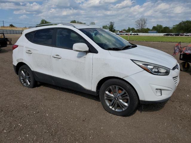 KM8JU3AG7EU879594 - 2014 HYUNDAI TUCSON GLS WHITE photo 4