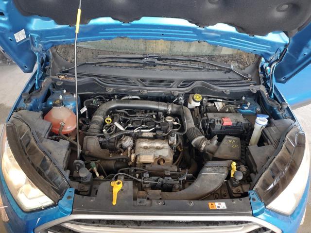 MAJ3P1TE5JC243833 - 2018 FORD ECOSPORT SE BLUE photo 12