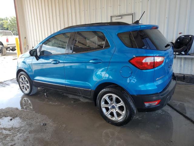MAJ3P1TE5JC243833 - 2018 FORD ECOSPORT SE BLUE photo 2