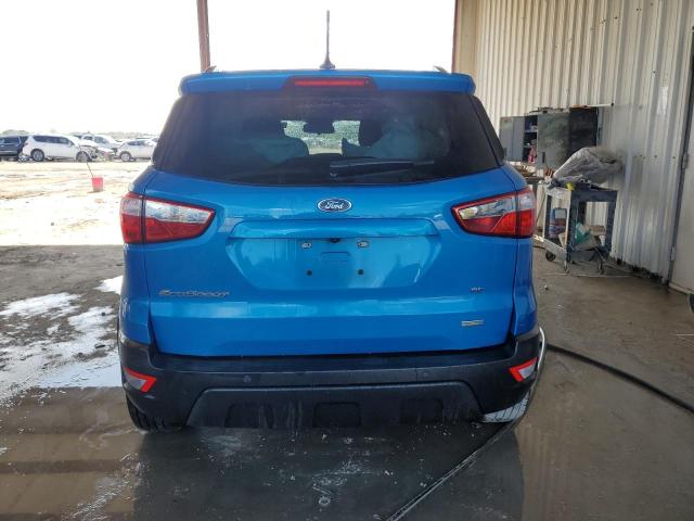 MAJ3P1TE5JC243833 - 2018 FORD ECOSPORT SE BLUE photo 6