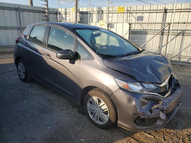 3HGGK5H4XKM711686 - 2019 HONDA FIT LX GRAY photo 4