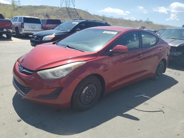 5NPDH4AE2EH545042 - 2014 HYUNDAI ELANTRA SE RED photo 1