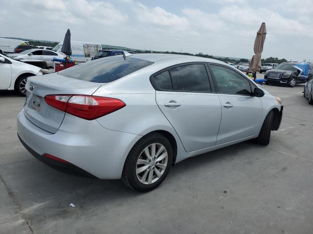 KNAFX4A60F5414520 - 2015 KIA FORTE LX SILVER photo 3