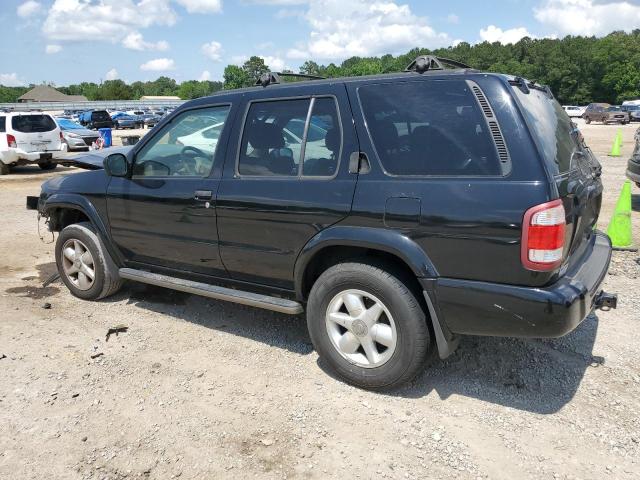 JN8AR07S1YW422079 - 2000 NISSAN PATHFINDER LE BLACK photo 2