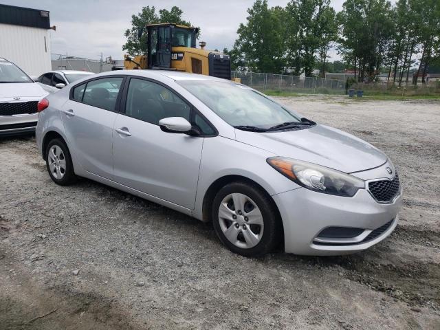 KNAFK4A6XG5518819 - 2016 KIA FORTE LX SILVER photo 4