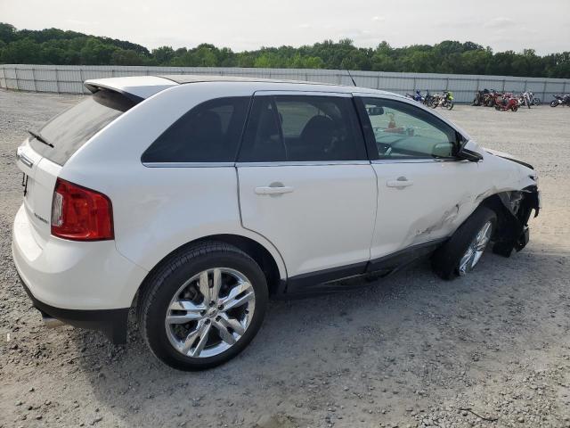 2FMDK3KC5DBA82263 - 2013 FORD EDGE LIMITED WHITE photo 3