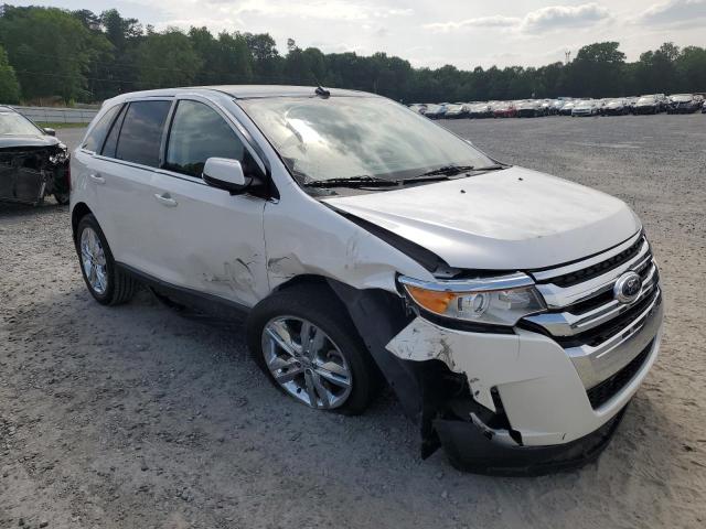 2FMDK3KC5DBA82263 - 2013 FORD EDGE LIMITED WHITE photo 4