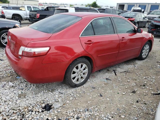 4T1BB46KX8U057860 - 2008 TOYOTA CAMRY HYBRID RED photo 3