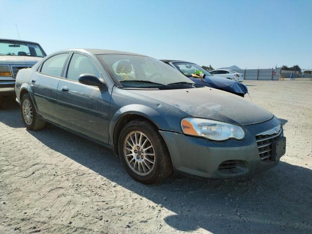 1C3EL46X06N190049 - 2006 CHRYSLER SEBRING GREEN photo 1