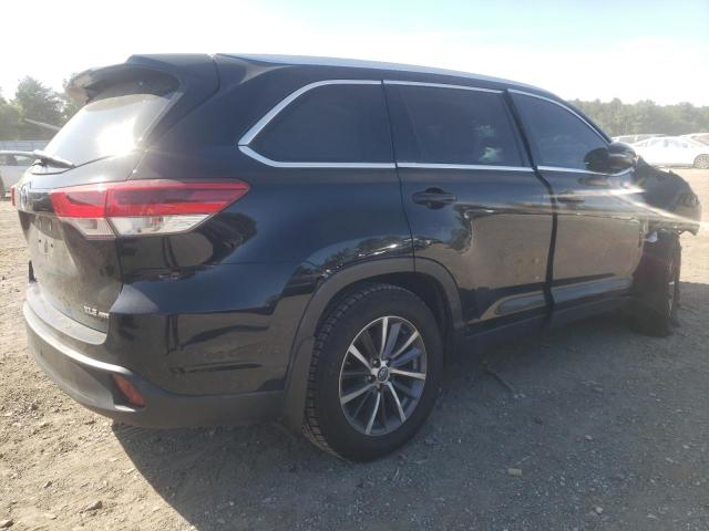 5TDJZRFH0KS585237 - 2019 TOYOTA HIGHLANDER SE BLACK photo 3