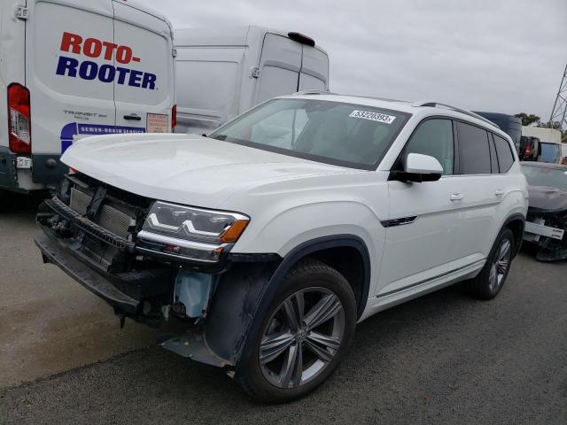 1V2RR2CA6JC524250 - 2018 VOLKSWAGEN ATLAS SEL WHITE photo 1