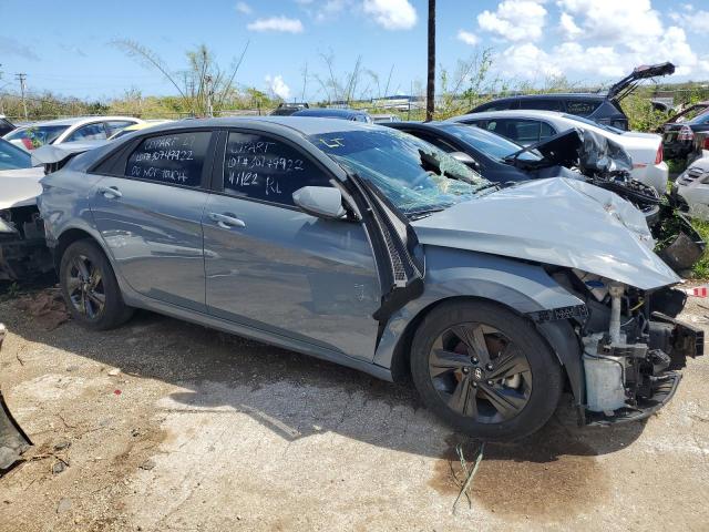 KMHLM4AG6MU110758 - 2021 HYUNDAI ELANTRA SEL GRAY photo 4